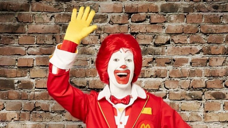 KFC inspired by Donald Trump's 'nuclear button' spat with North Korea to poke fun at McDonald's 'big shoed, red nosed regime' 