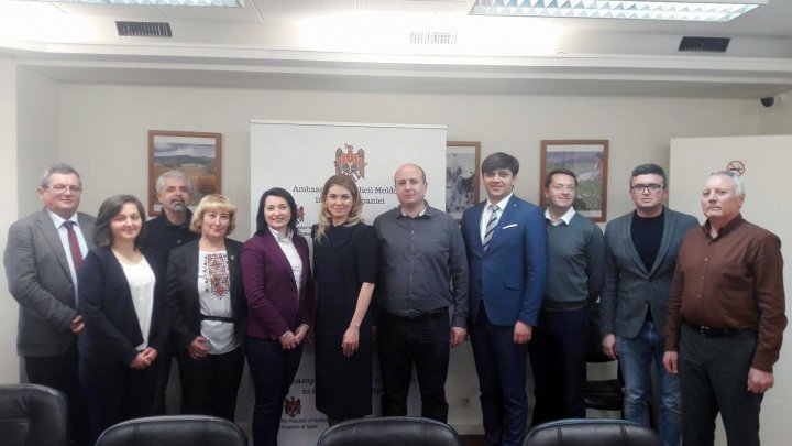 Moldova's Delegation of BRD officers met with Moldovan Diaspora on working visit to Spain 