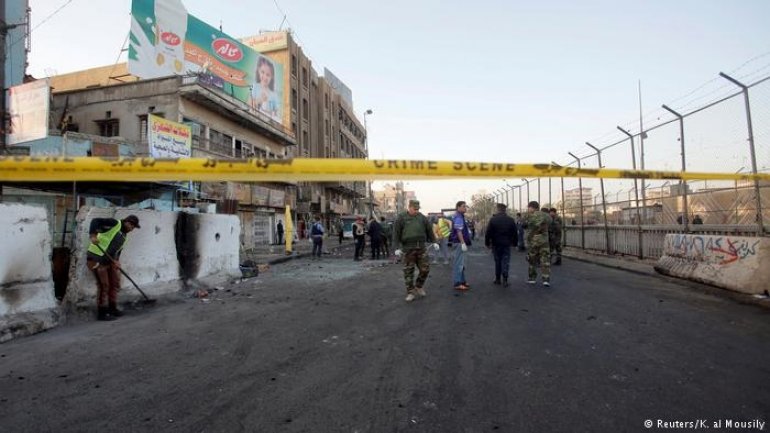 Suicide bombing in Baghdad claimed lives of at least two dozen people