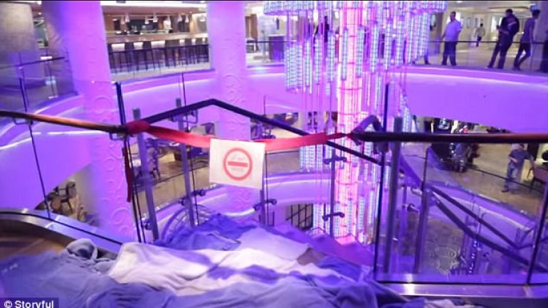 Horror moments for passengers of cruise ship that sailed into 'Bomb Cyclone': People were vomiting all over the boat