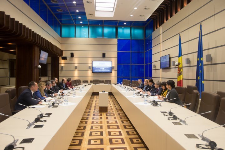 Mixed voting talked through by Venice Commission Delegation and Parliament Members 