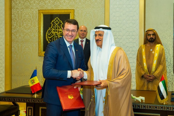 Bilateral Agreements between Moldova - UAE signed on economic and technical cooperation 