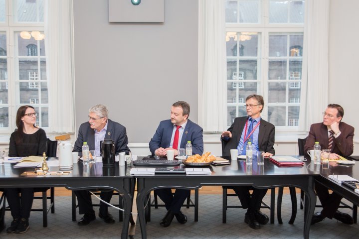 Andrian Candu met with Her Majesty Margaret II of Denmark at Royal Residence Amalienborg Palace 