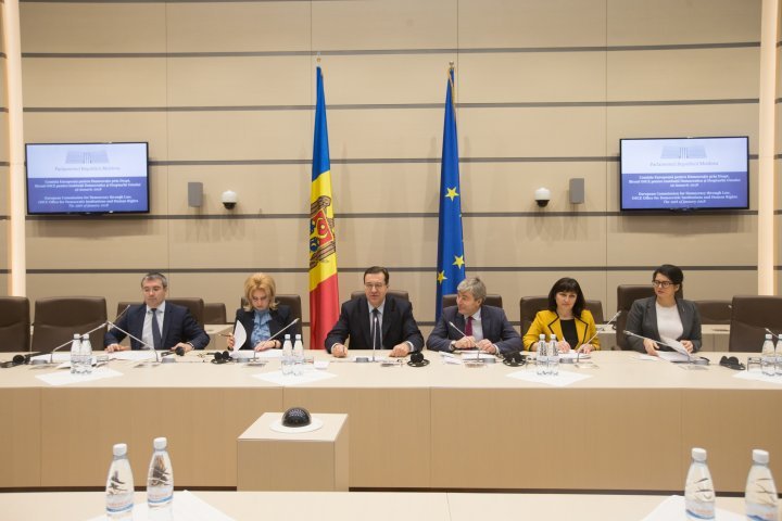 Mixed voting talked through by Venice Commission Delegation and Parliament Members 