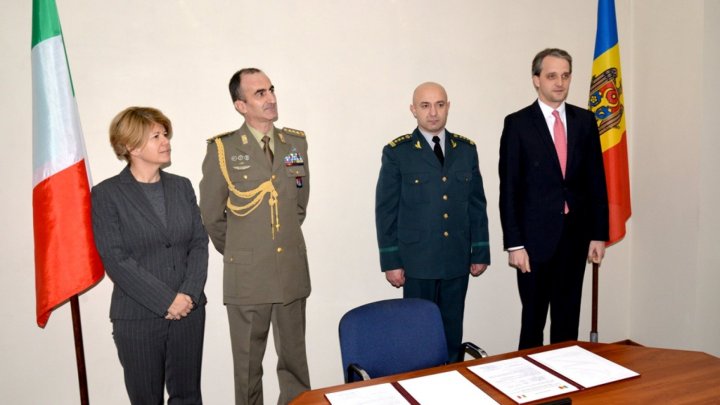 Italy donated equipment and military technology to Moldova's Armed Forces