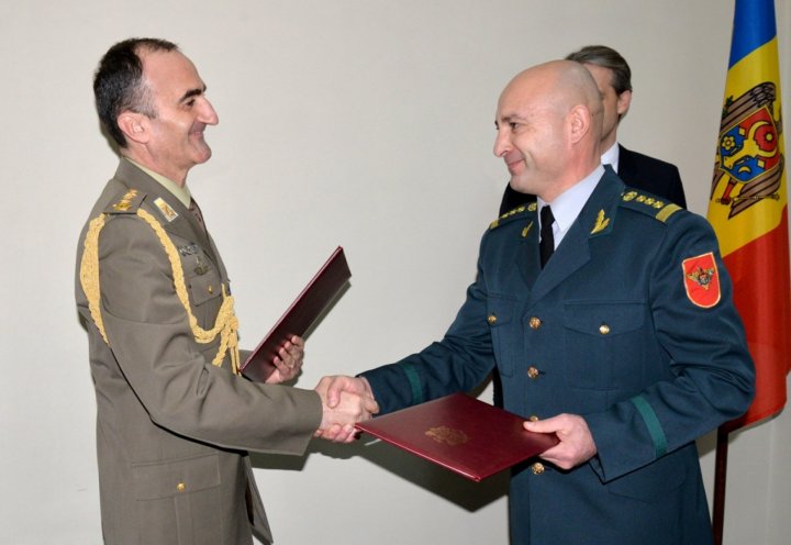 Italy donated equipment and military technology to Moldova's Armed Forces