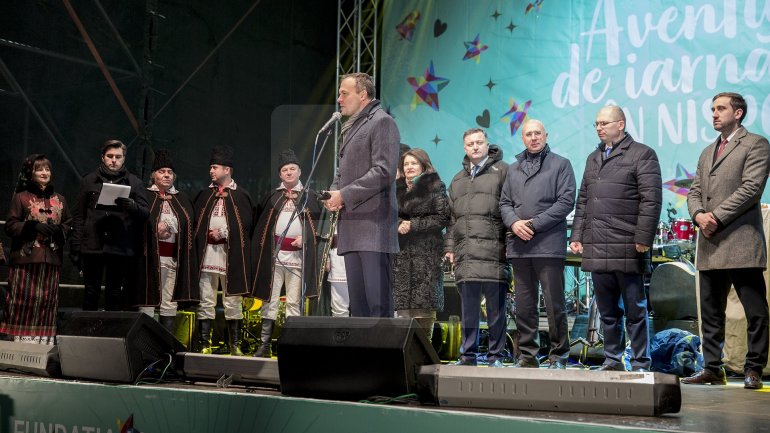 Over 10 000 people from all over Moldova gathered to attend last night's concert in Nisporeni