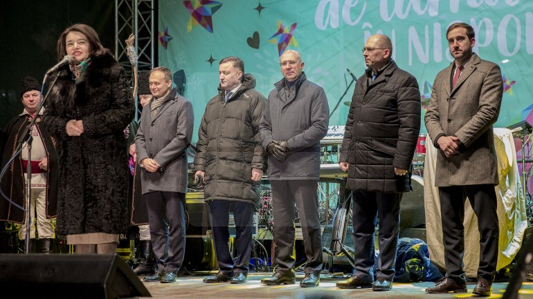 Over 10 000 people from all over Moldova gathered to attend last night's concert in Nisporeni