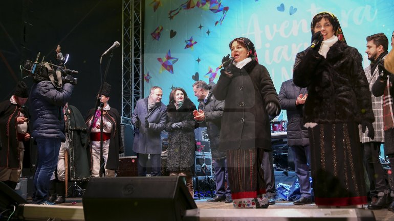 Over 10 000 people from all over Moldova gathered to attend last night's concert in Nisporeni