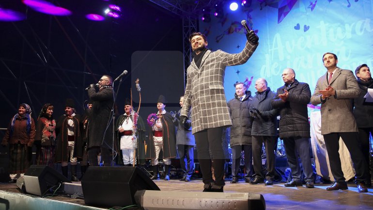 Over 10 000 people from all over Moldova gathered to attend last night's concert in Nisporeni