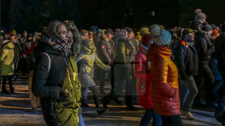 Over 10 000 people from all over Moldova gathered to attend last night's concert in Nisporeni