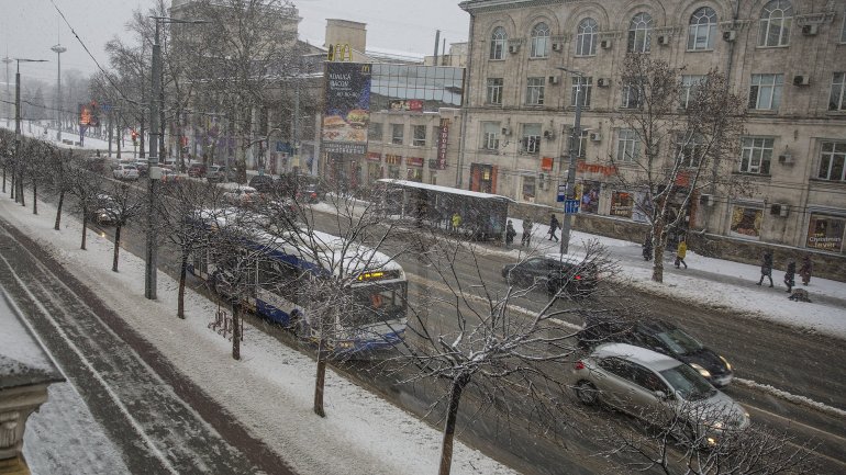 Snow fell in Moldova. Beauty of Chisinau during winter (PHOTOREPORT)