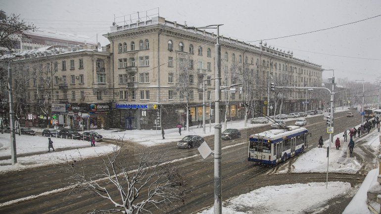 Snow fell in Moldova. Beauty of Chisinau during winter (PHOTOREPORT)