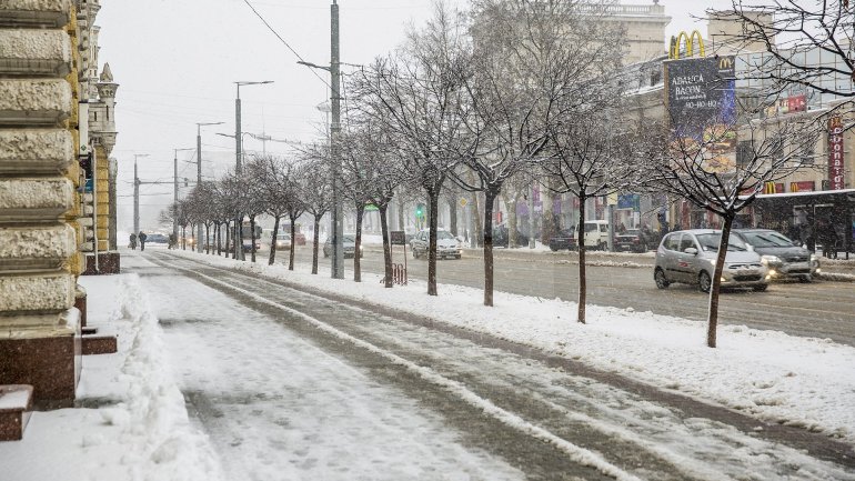 Snow fell in Moldova. Beauty of Chisinau during winter (PHOTOREPORT)