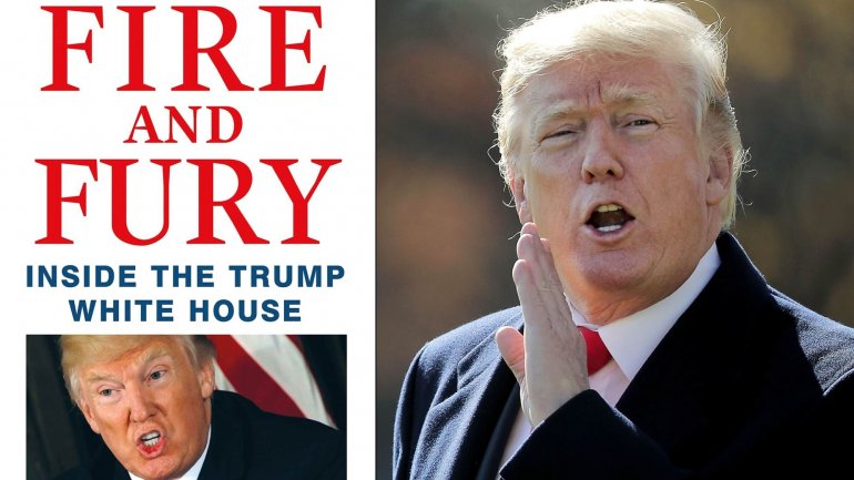 Donald Trump dismissed Michael Wolff's book questioning his mental health, claiming himself a stable genius