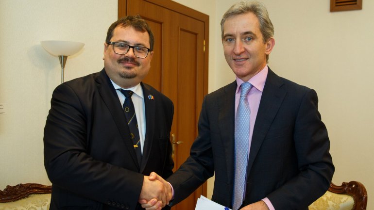 Iurie Leancă met with EU Ambassador to the Republic of Moldova Peter Michalko