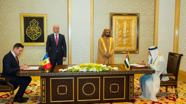 Two agreements signed between Republic of Moldova and United Arab Emirates