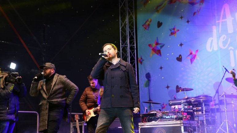 Over 10 000 people from all over Moldova gathered to attend last night's concert in Nisporeni