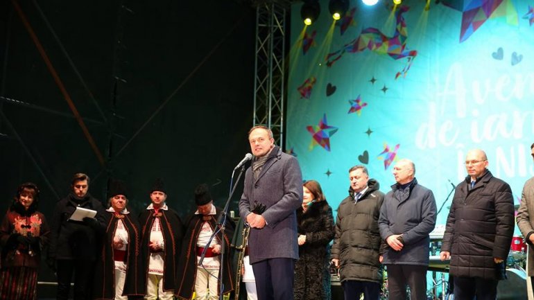 Over 10 000 people from all over Moldova gathered to attend last night's concert in Nisporeni