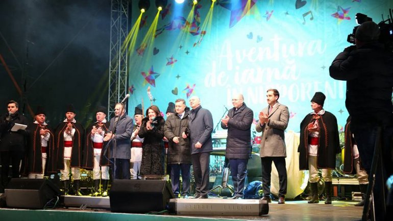 Over 10 000 people from all over Moldova gathered to attend last night's concert in Nisporeni