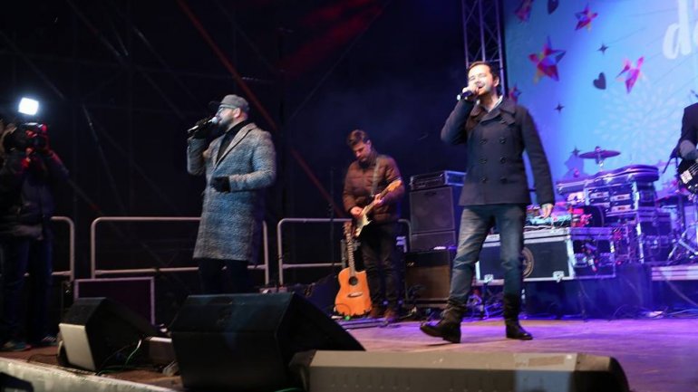 Over 10 000 people from all over Moldova gathered to attend last night's concert in Nisporeni