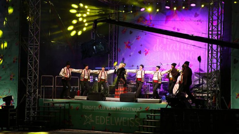 Over 10 000 people from all over Moldova gathered to attend last night's concert in Nisporeni