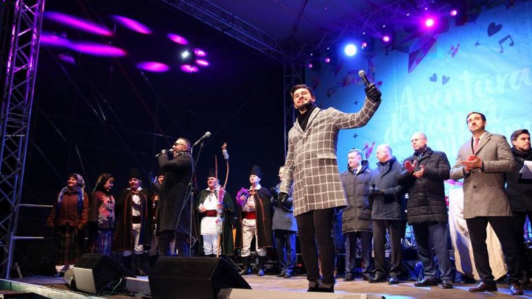 Over 10 000 people from all over Moldova gathered to attend last night's concert in Nisporeni