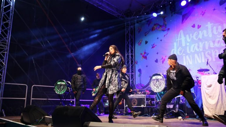 Over 10 000 people from all over Moldova gathered to attend last night's concert in Nisporeni