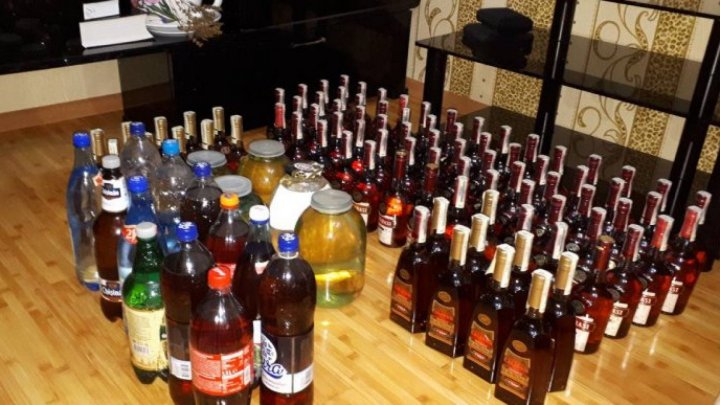 Searches in Soroca. Border guard managed to find and confiscate over 500 bottles of liquor