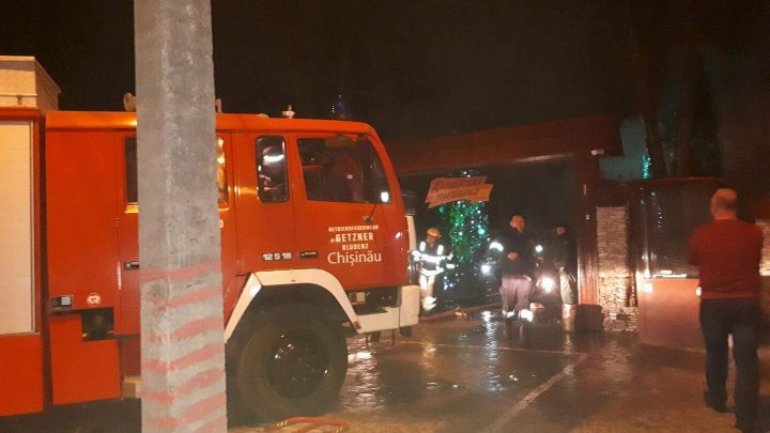 Large-scale fire broke out in Chisinau restaurant: Two men seriously hospitalized 