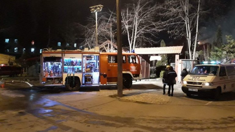 Large-scale fire broke out in Chisinau restaurant: Two men seriously hospitalized 