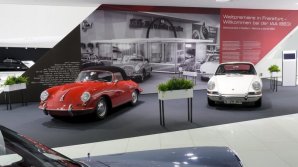 Engine-revving exhibit celebrates 70 years of Porsche brand