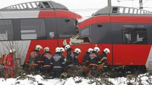 Train Crash in Austria. At least 1 dead and 15 injured