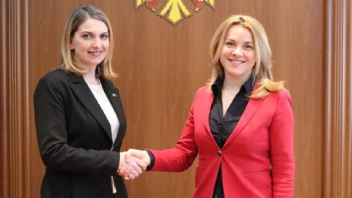 State Secretary, Tatiana Molcean met Kristina Baleisyte, head of Liaison Office of NATO to Chisinau