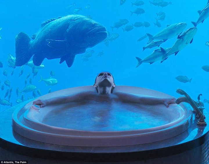 World's most incredible hotel bathrooms revealed