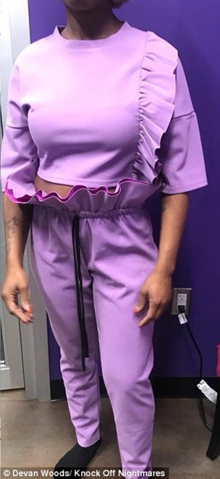 Reality vs expectation. Furious shoppers have shared snaps of their knockoff purchases