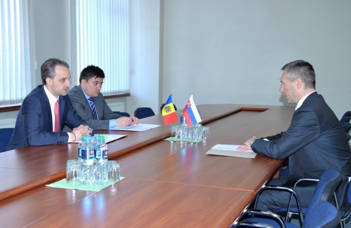 Eugen Sturza and Dušan Dacho, Slovakia Ambassador to Republic of Moldova talked about mutual support and cooperation