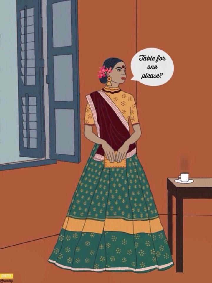 Indian artist behind the sketch, Kaviya Ilango, speaks about "dirty taboos" that inspire her