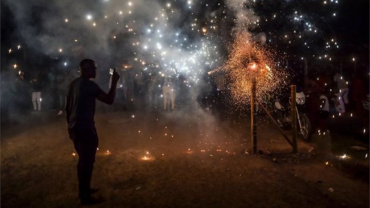 Residents of Colombian village of Quinamayó have been celebrating Christmas 