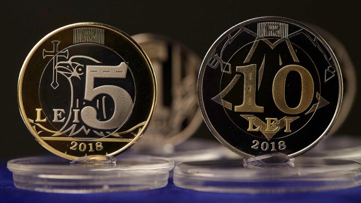 Moldova's Central Bank launched new coins of 1, 2, 5 and 10 lei (Photo)