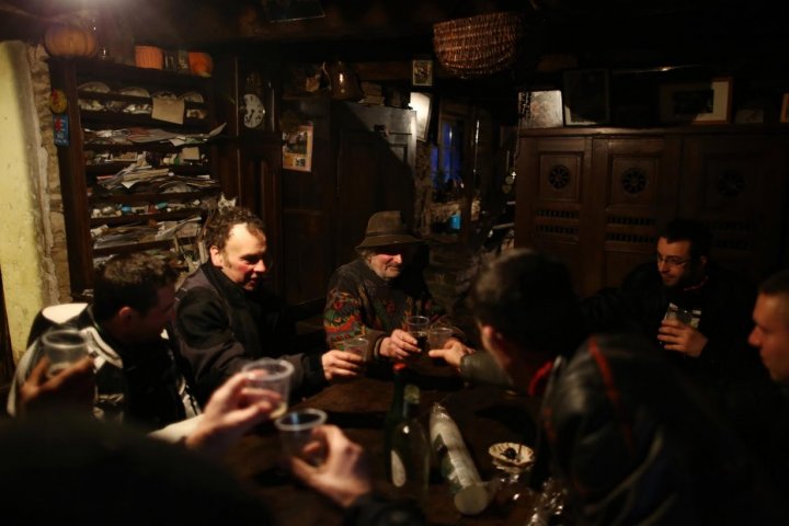 French farmer enjoys life without using machines