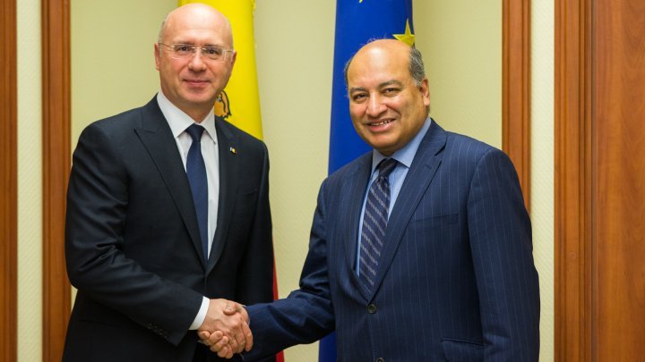 EBRD projects in Moldova, topic in discussion between Premier Pavel Filip and EBRD President Sumak Chakrabarti 