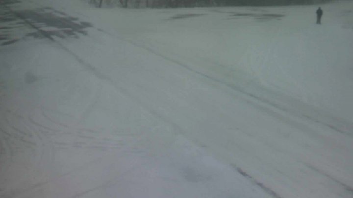 Winter storm in Moldova. State of National Roads