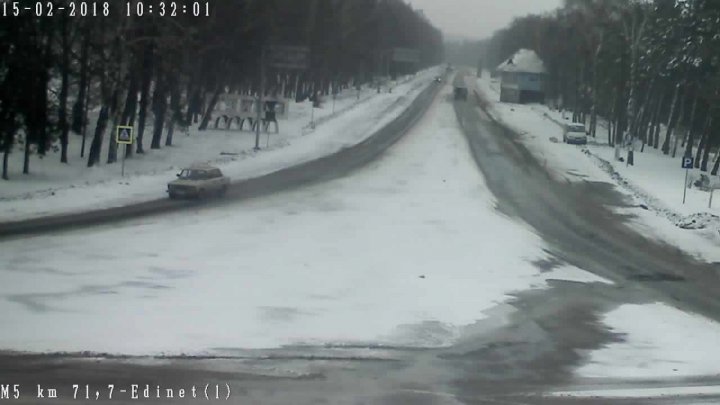 Yellow Warning for Snow. Current state of national roads (Photo)