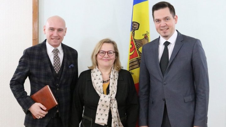 Tudor Ulianovschi met Austria Ambassador to Moldova, Christine Freilinger