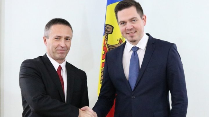 Tudor Ulianovschi met Dušan Dacho, the Ambassador of Slovakian Republic to Moldova