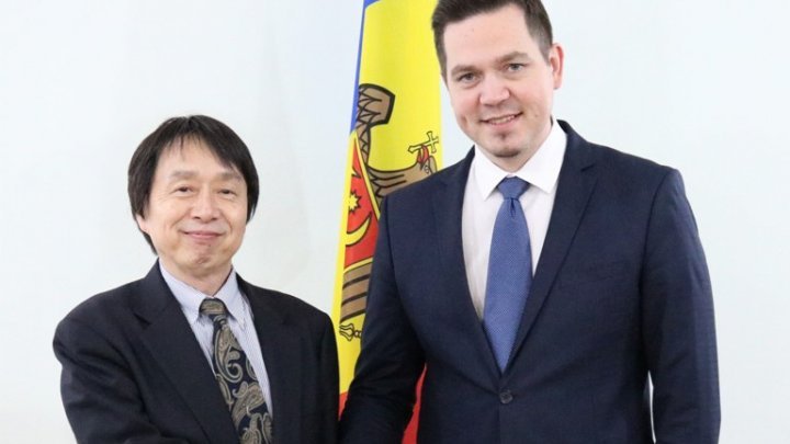 Tudor Ulianovschi met Masanobu Yoshi, Japan Ambassador to Republic of Moldova