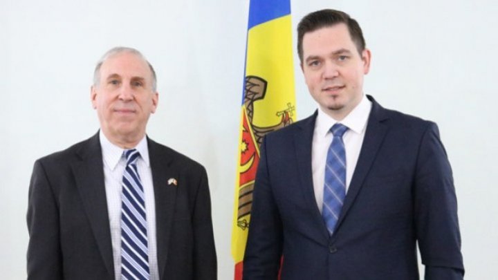 Tudor Ulianovschi met James Pettit, US Ambassador to Republic of Moldova