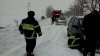 Winter Storm in Moldova. Rescuers assisted cars stuck in snow, while 4 settlements remain without power