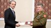 Regional security, topic in meeting between Minister Eugen Sturza and  Chief of the Lithuanian Defense Staff 